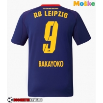 Moške Nogometnih dresov RB Leipzig Johan Bakayoko #9 Gostujoči 2025-26 Kratki rokavi